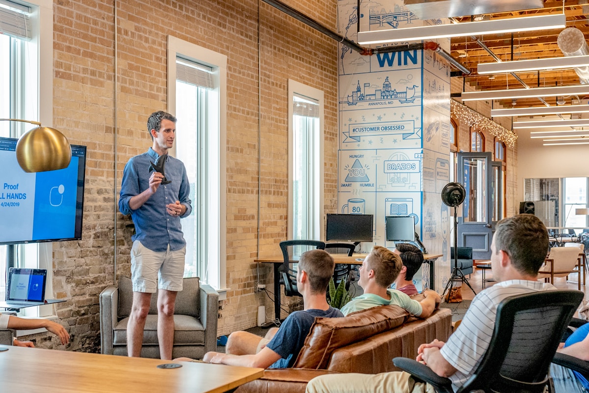 Business team planning marketing strategy